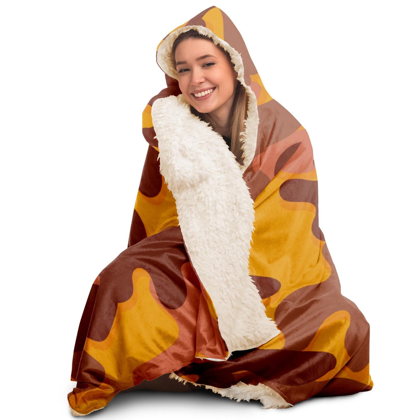 Camofludge Hooded Blanket