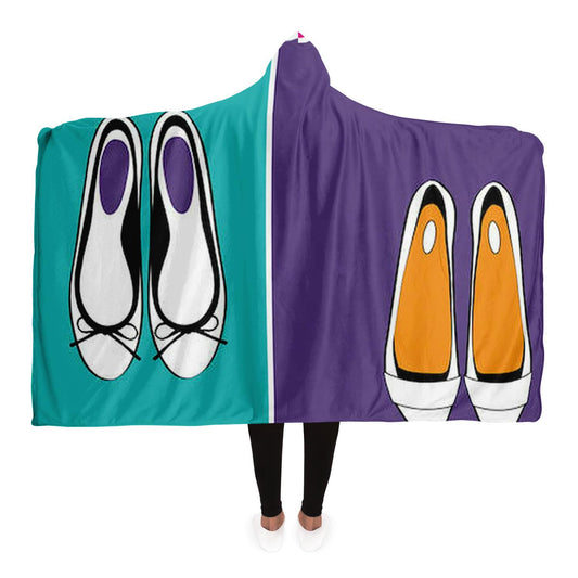 Bold Flats Hooded Blanket