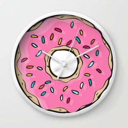 Dany Designs Wall Clock White Doughnut Wall clock