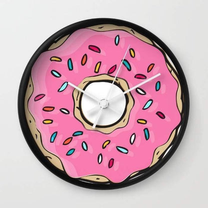 Dany Designs Wall Clock White Doughnut Wall clock