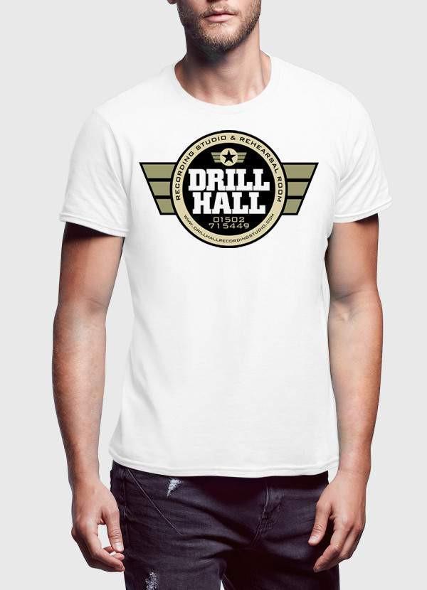 ARMY T-SHIRT Small / White DRILL HILL Printed Tshirt