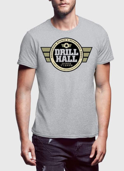 ARMY T-SHIRT Small / White DRILL HILL Printed Tshirt