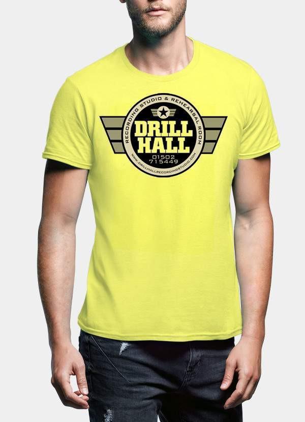 ARMY T-SHIRT Small / White DRILL HILL Printed Tshirt