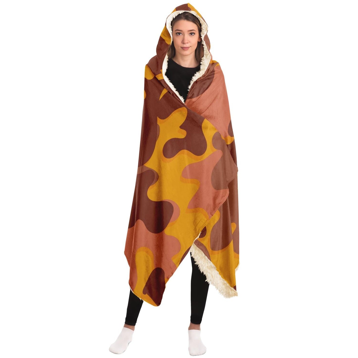 Camofludge Hooded Blanket