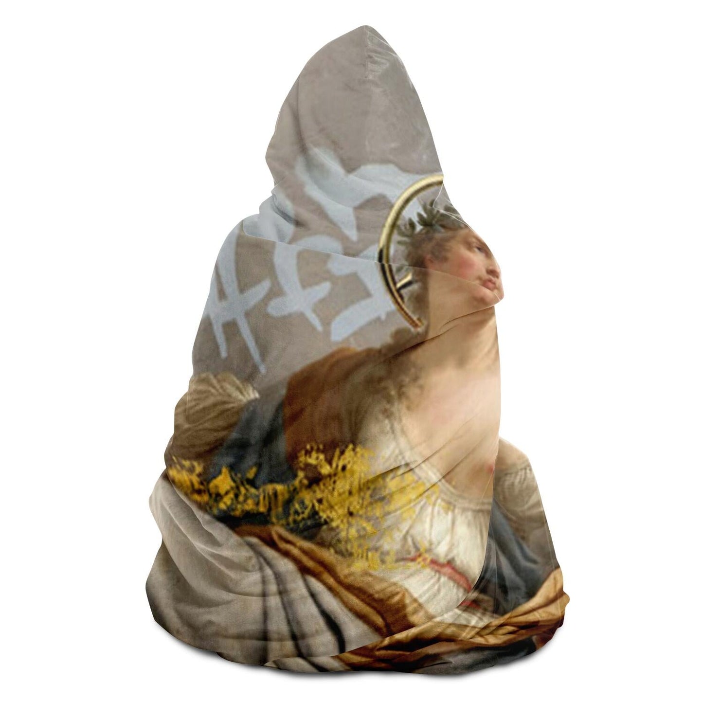 Peace & Love Hooded Blanket