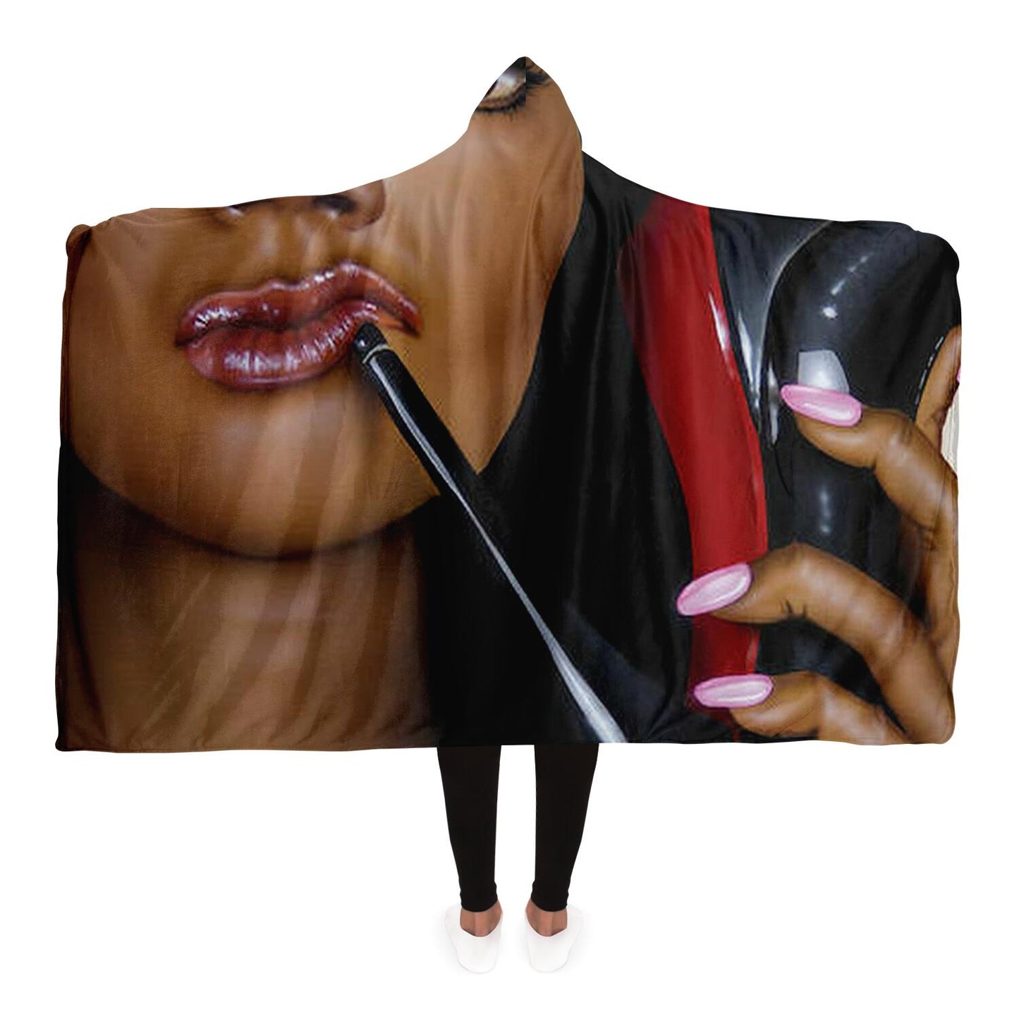 Shoe Problem Hooded Blanket