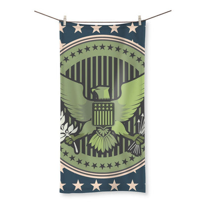 kite.ly Homeware 19.7"x39.4" Eagle Seal Beach Towel