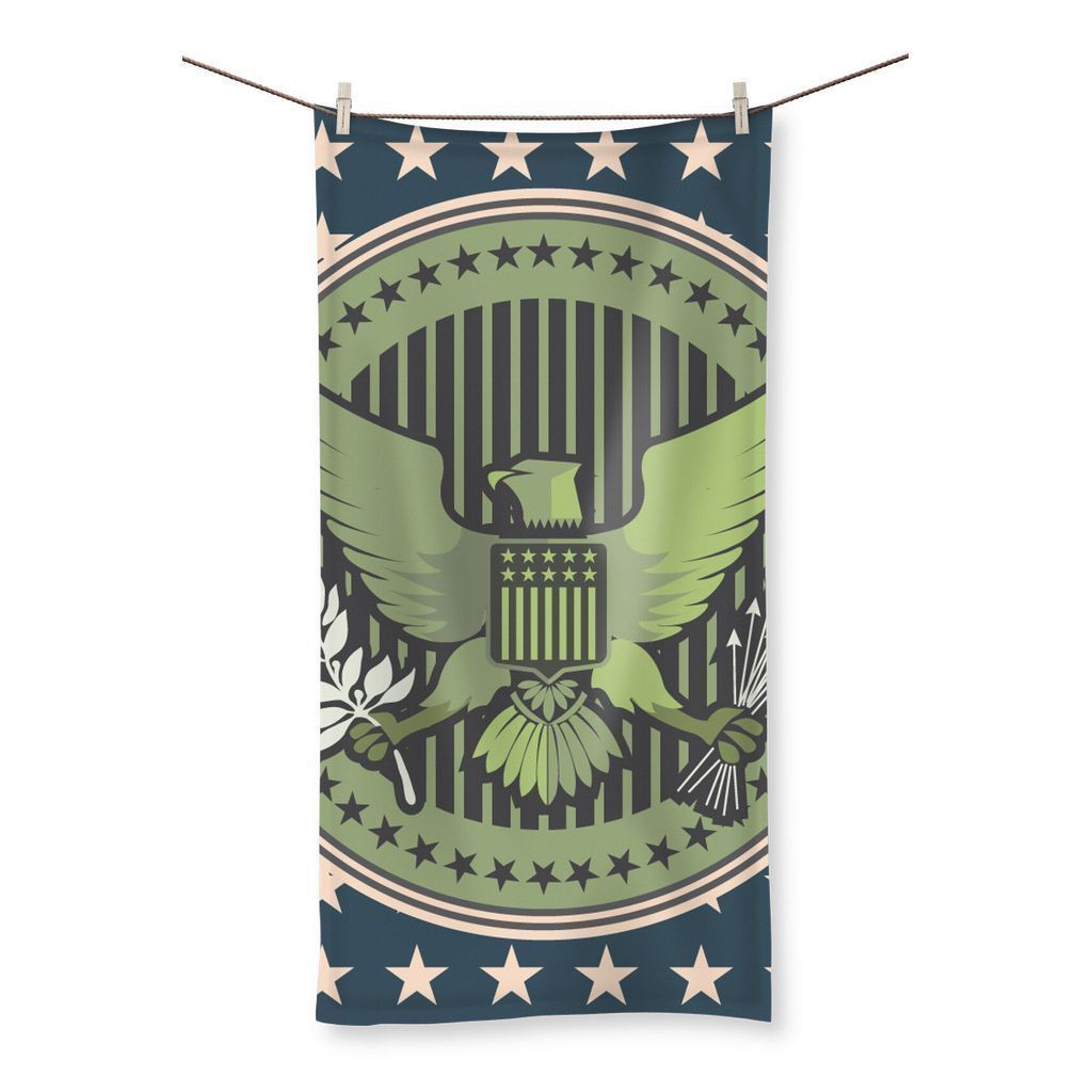 kite.ly Homeware 27.5"x55.0" Eagle Seal Beach Towel