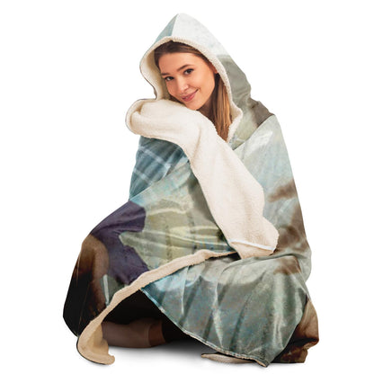 Love Hooded Blanket