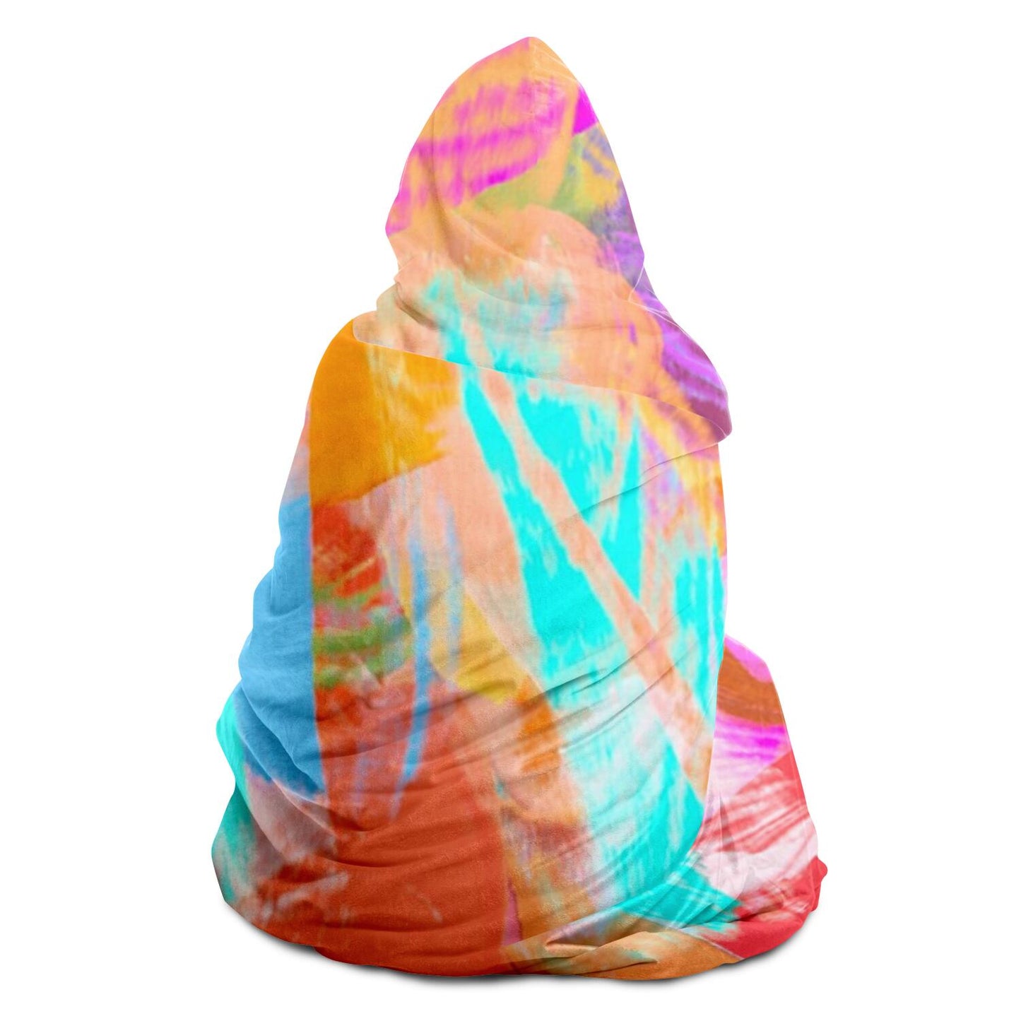 Candy Shop Poster Hooded Blanket