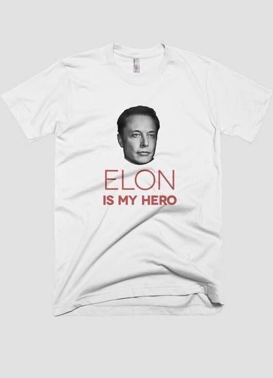 HAREF ART T-SHIRT Small ELON MUSK Printed T-shirt