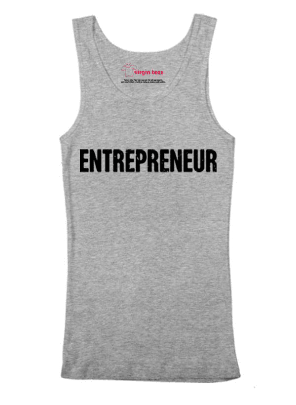 Virgin Teez Tank Top SMALL / Black Entrepreneur Tank Top