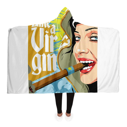 The Virgin Hooded Blanket