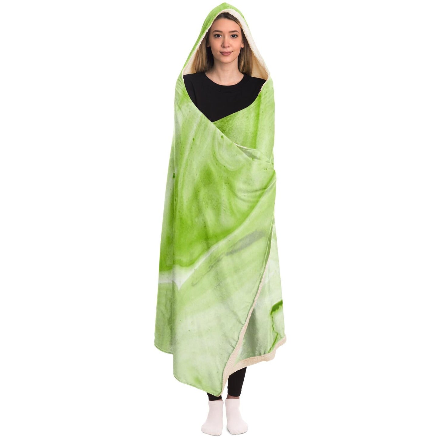 Lime Juice Kid's sweater Hooded Blanket