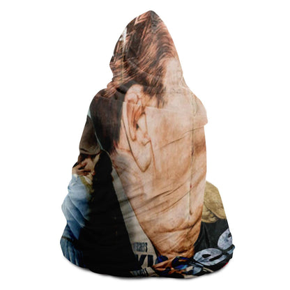 Kisses Hooded Blanket