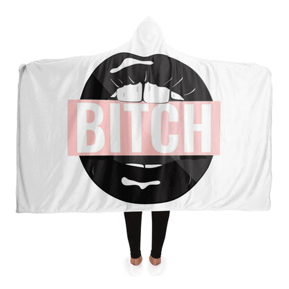 Lips Hooded Blanket