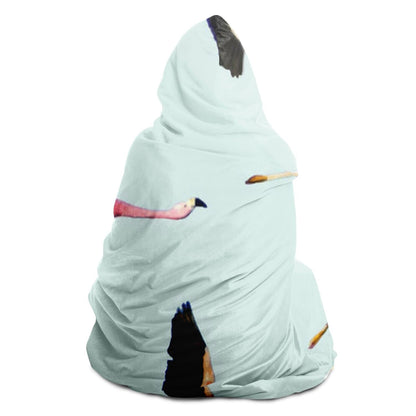 MIGRATION Hooded Blanket