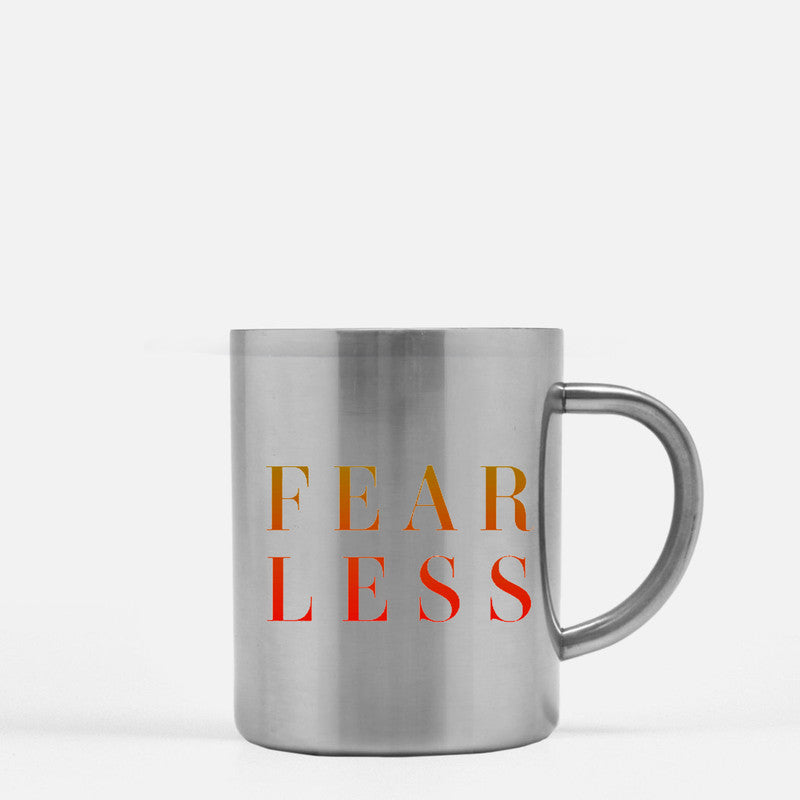 Fearless Gold & Silver Mug