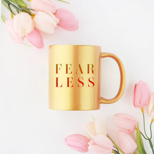 Fearless Gold & Silver Mug