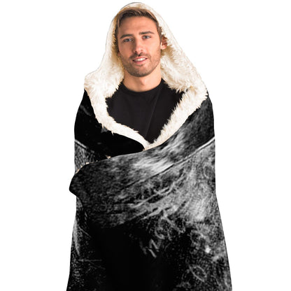 Albert Einstein Hooded Blanket