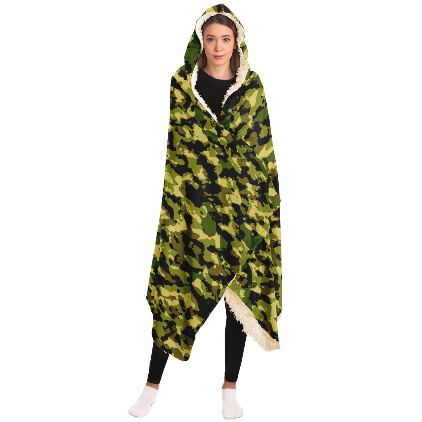 Camofludge Hooded Blanket