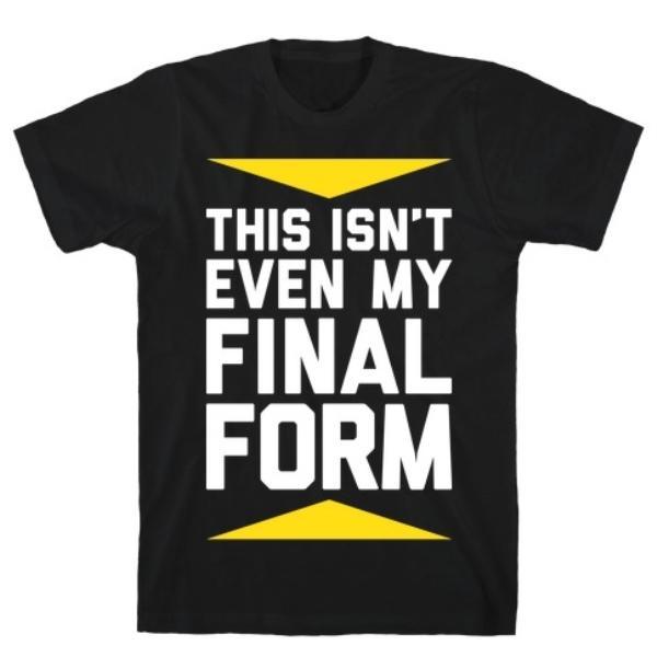 GYM FIT T-SHIRT FINAL FORM T-SHIRT