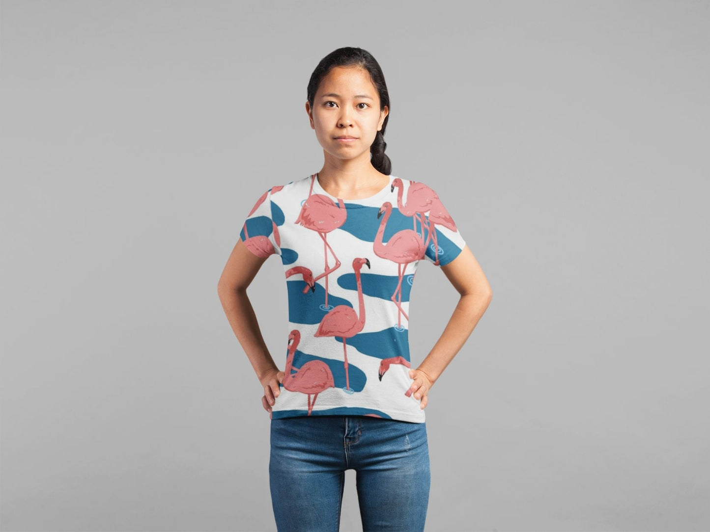 Flamingo Classic Sublimation Women's T-Shirt