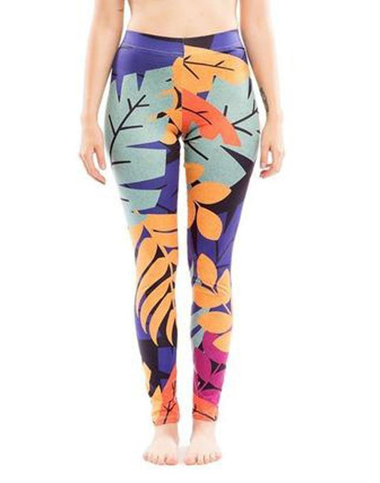 Virgin Teez Leggings Small Flora Pattern Legging