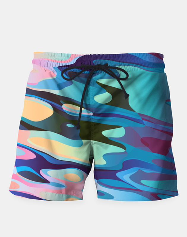 Maria Shorts SMALL (28"-18") / us Fluid Sugar Swim Shorts