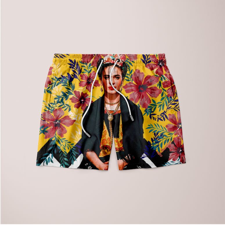 Frida-tropical prints Shorts