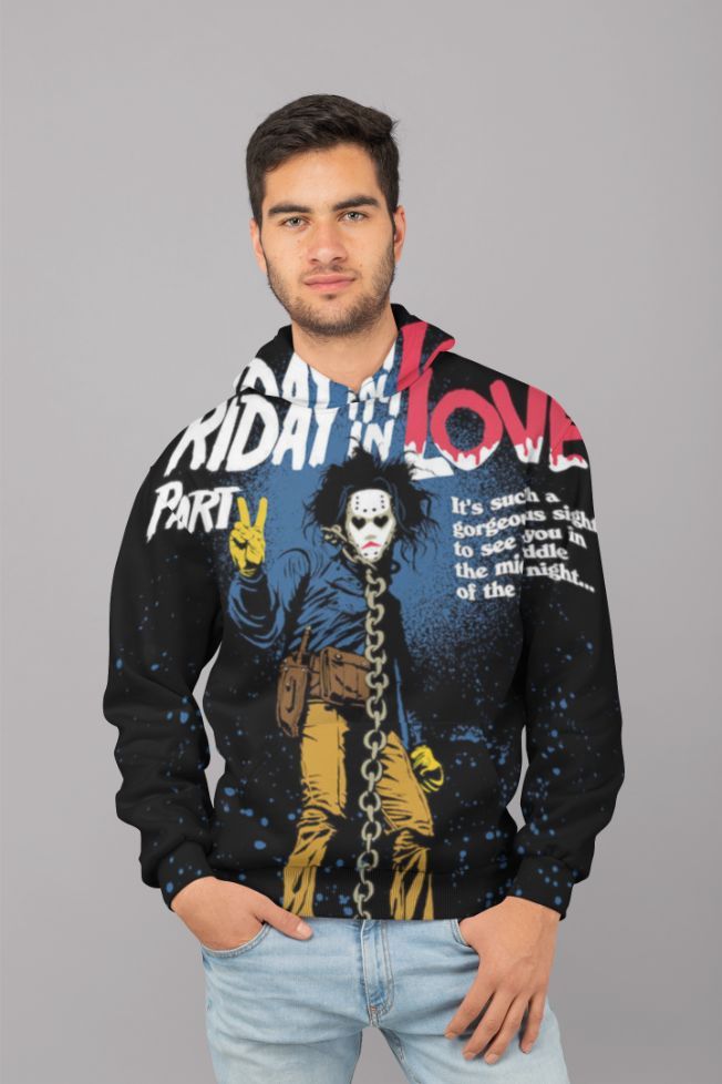 Friday love part 2 UNISEX Sublimation Hoodie