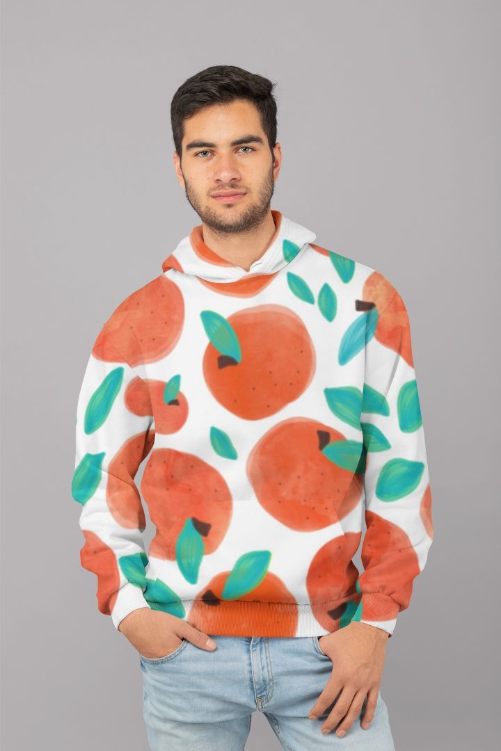 Fruit pattern UNISEX Sublimation Hoodie