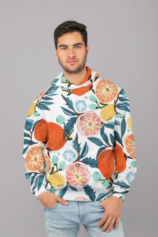 Fruit shower poster (2) UNISEX Sublimation Hoodie