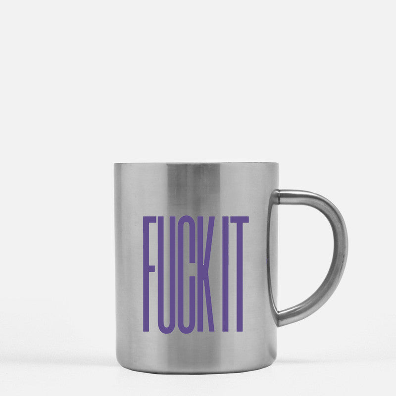 Fuck It Gold & Silver Mug