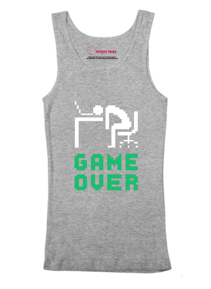 Virgin Teez Tank Top Game Over Tank Top