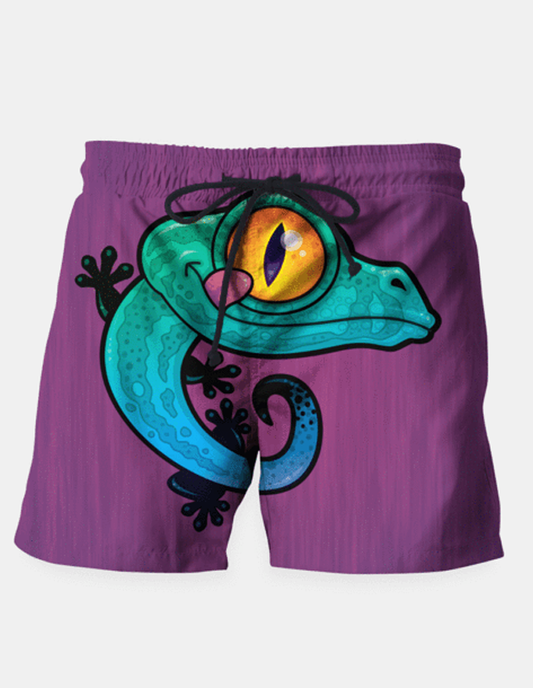 Maria Shorts SMALL (28"-18") / us Gecko Lizard Swim Shorts