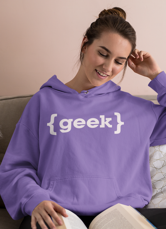 Virgin Teez Pull Over Hoodie Geek HOODIE