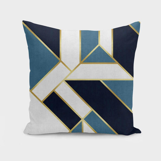 The Pillow pillows Geometric and golden art V Cushion/Pillow