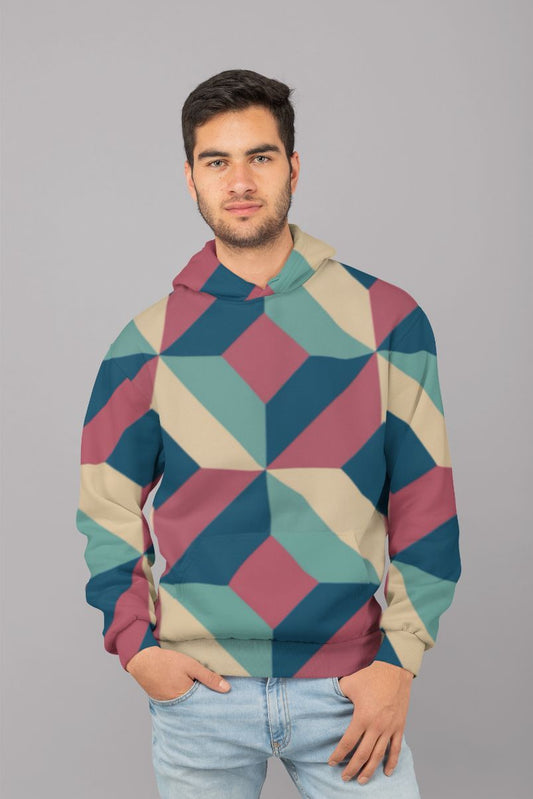 Geometric pattern poster 1 UNISEX Sublimation Hoodie