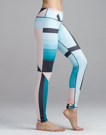 Virgin Teez Leggings Small Geometry & Art Legging