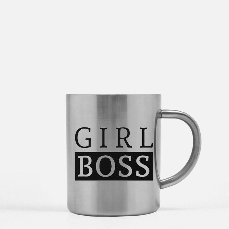 Girl Boss Gold & Silver Mug