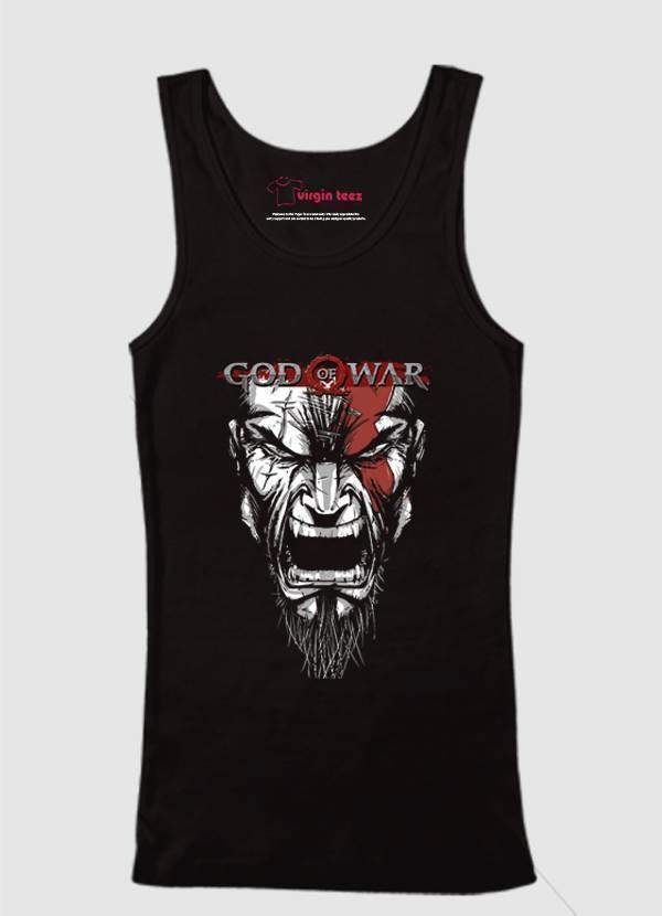 M Nidal Khan Tank Top SMALL / Black God Of War Tank Top