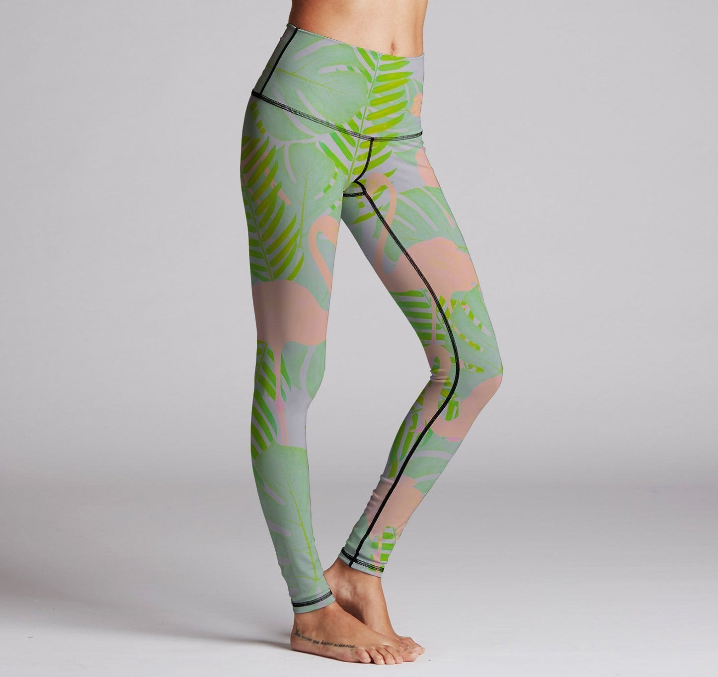 Virgin Teez Leggings Green Bird Legging