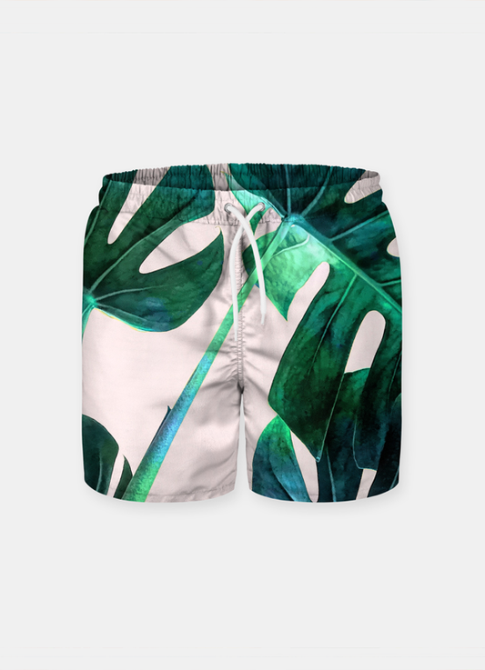 Ayaz Ahmed Shorts Green Leafs  Shorts