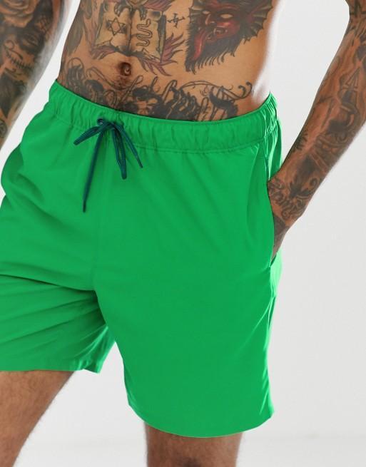 Ayaz Ahmed Shorts Green Swim Shorts