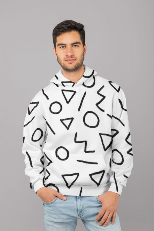 Happy pattern 3 UNISEX Sublimation Hoodie