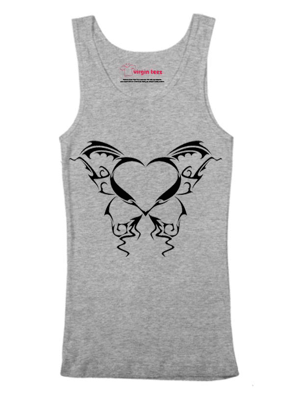 Aneeq Arshad Tank Top Heart Tattoo Tank Top