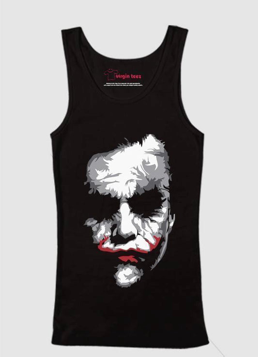 M Nidal Khan Tank Top SMALL / Black Heath Joker Tank Top