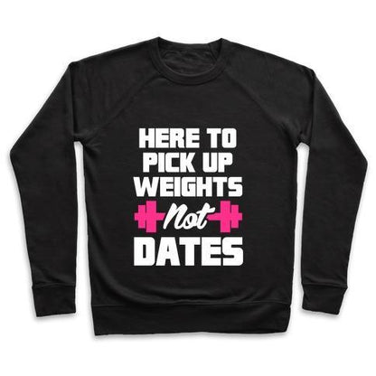 Virgin Teez  Pullover Crewneck Sweatshirt / x-small / Black HERE TO PICK UP WEIGHTS NOT DATES CREWNECK SWEATSHIRT