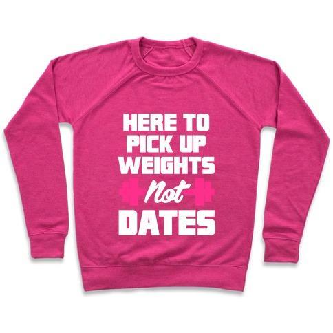 Virgin Teez  Pullover Crewneck Sweatshirt / x-small / Deep Pink HERE TO PICK UP WEIGHTS NOT DATES CREWNECK SWEATSHIRT